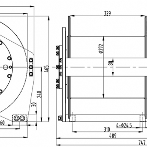 ST-40液壓絞車(chē)(加長(cháng)款)
